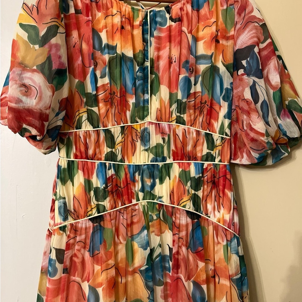 One33 Social Francesca Dress Small 4 6 Flower Bridesmaid - Picture 4 of 13